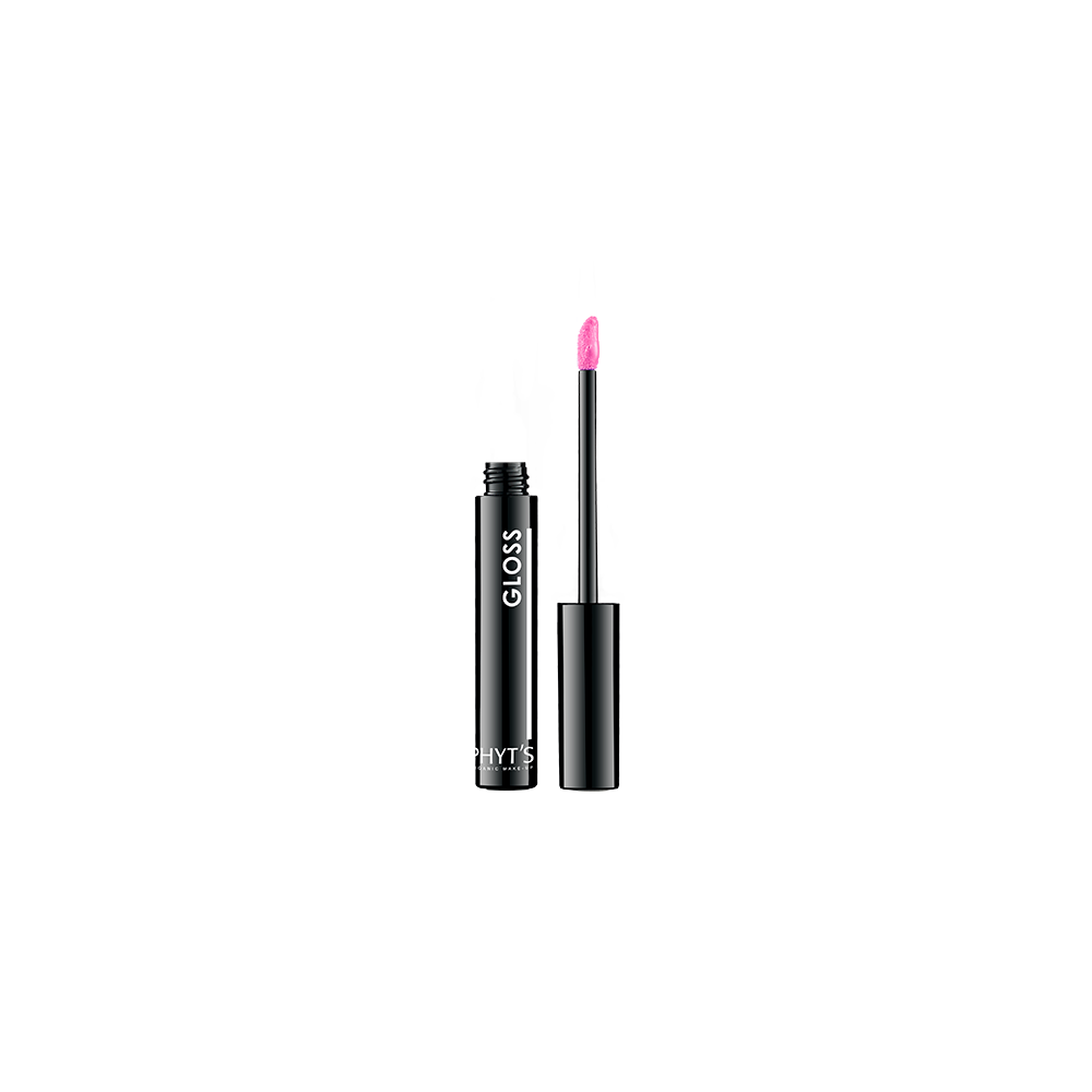 Lipgloss. Candy pink gloss. "Rose bonbon." Flaconnette 5 ml.