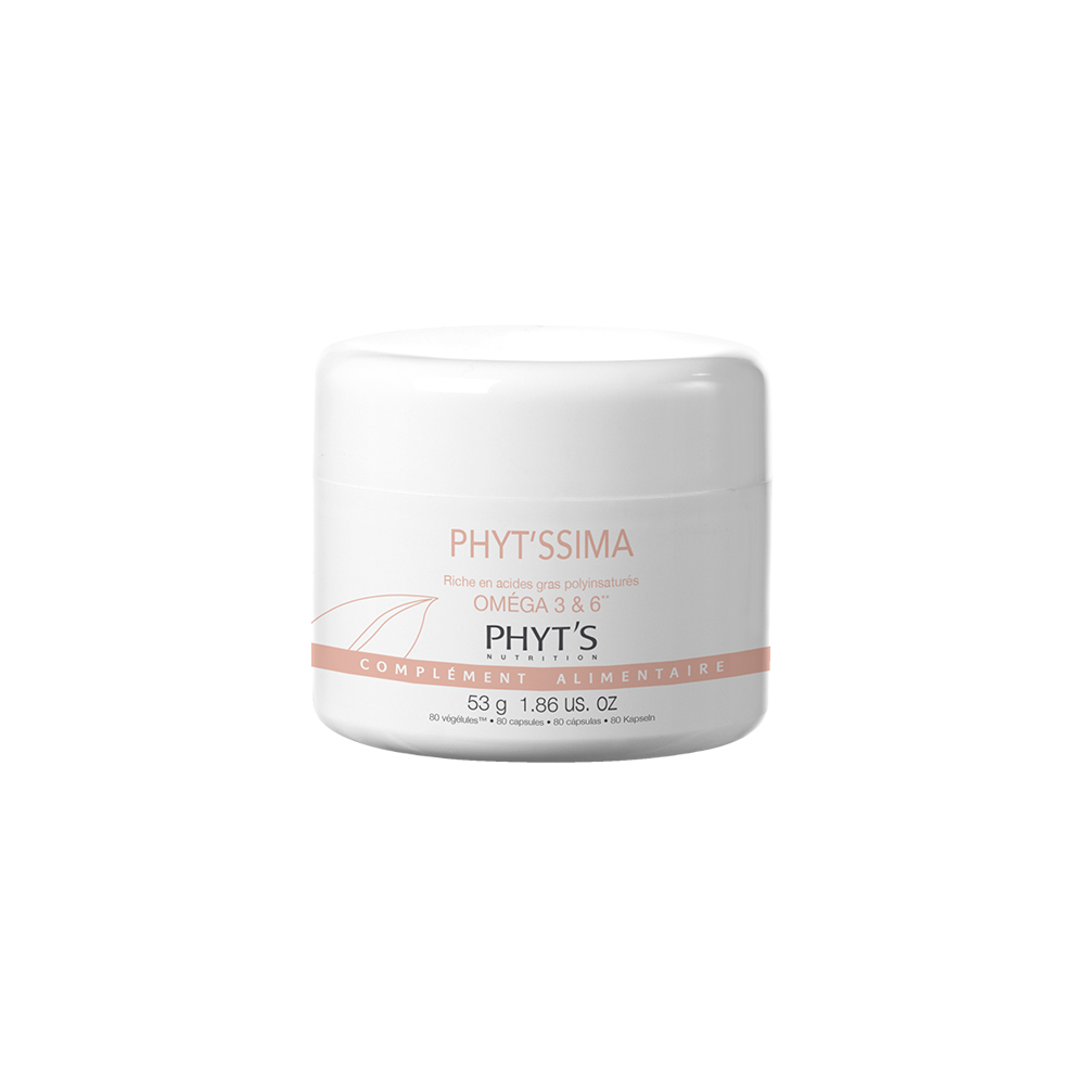 Nutrición de la piel OMEGA 3 y 6 "Phyt'ssima"   80 capsulas